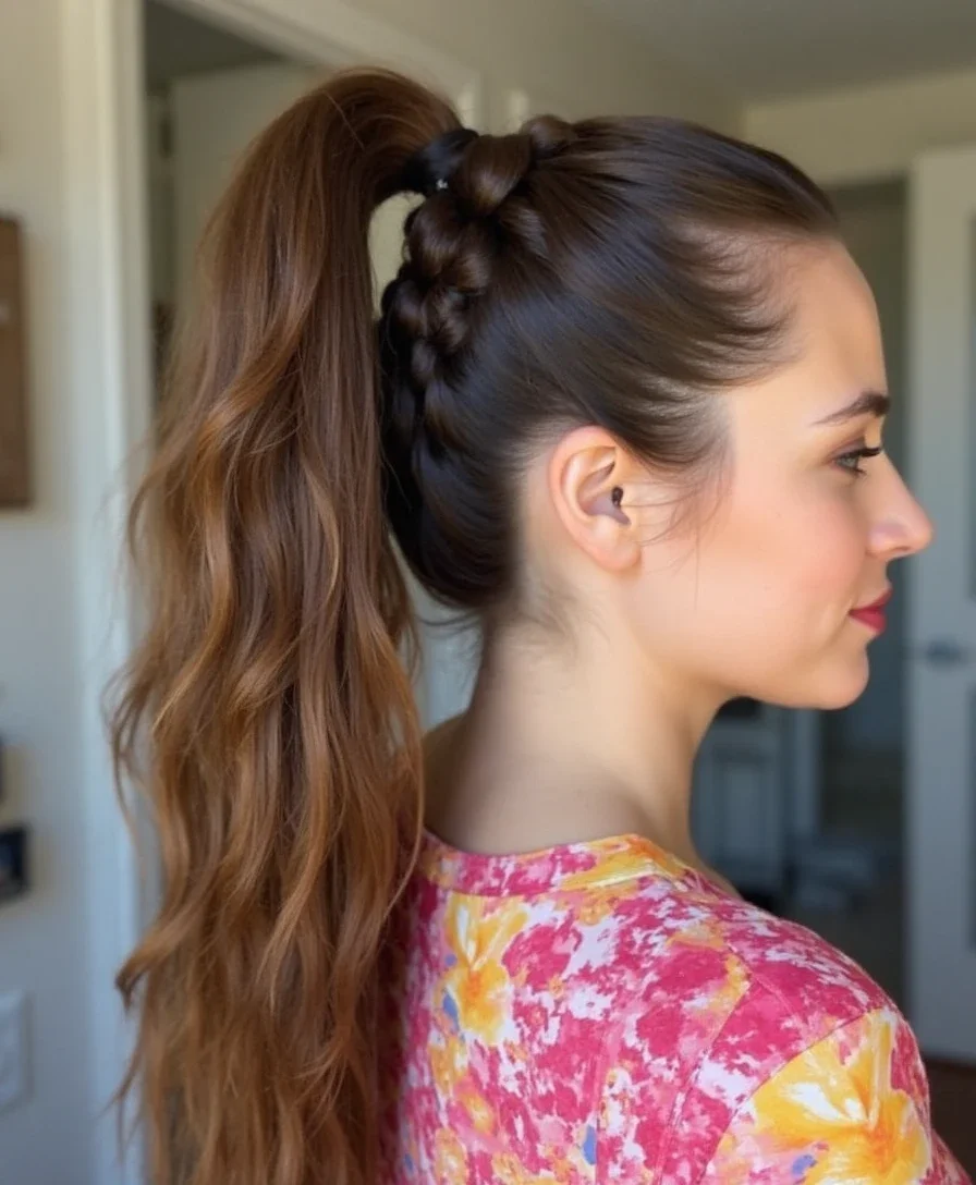 14. Bubble Ponytail