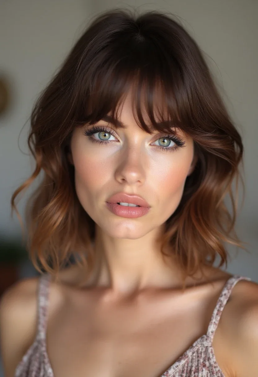 14. Wispy Bangs