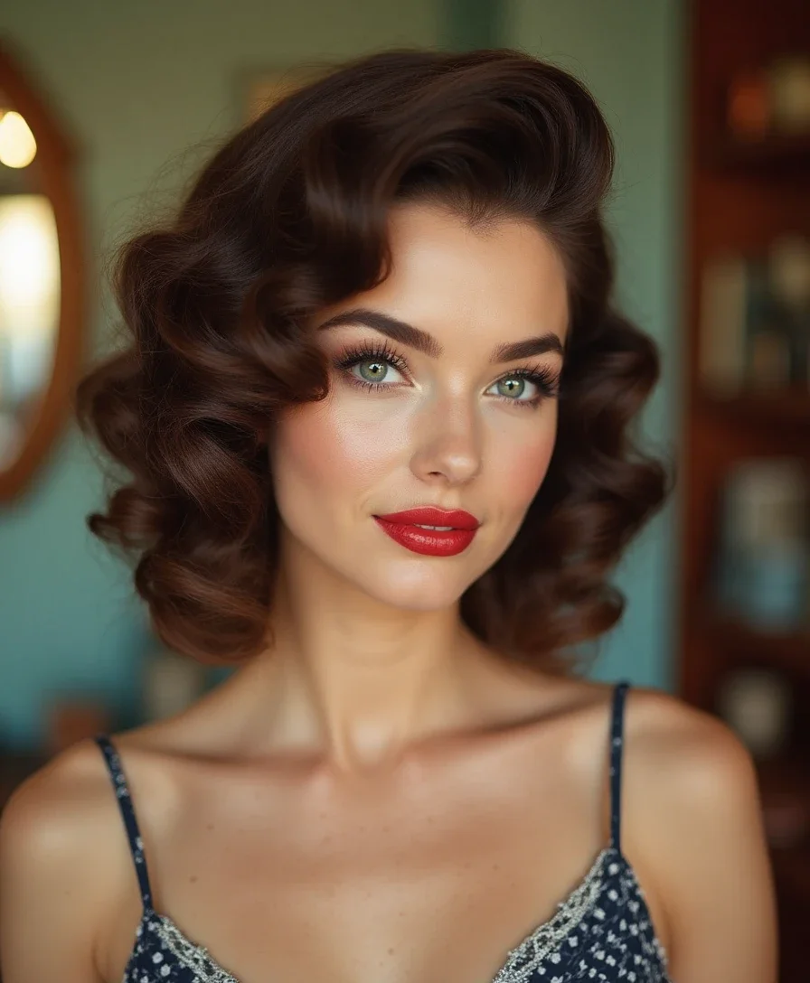 14. The Flirty Pin-Up Curls