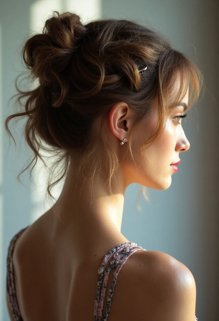 14. Pinned Back Curls