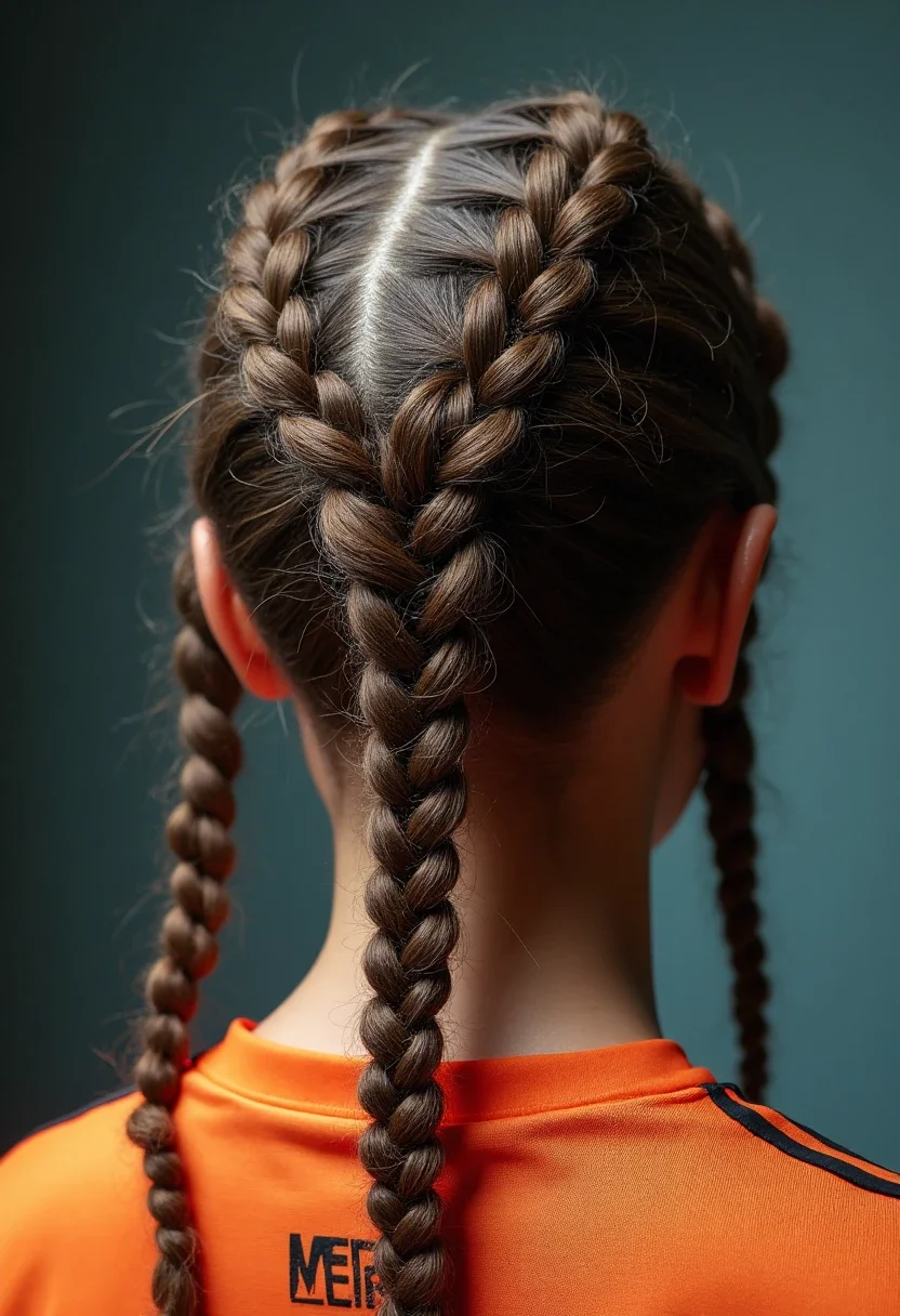 14. Double Dutch Braids