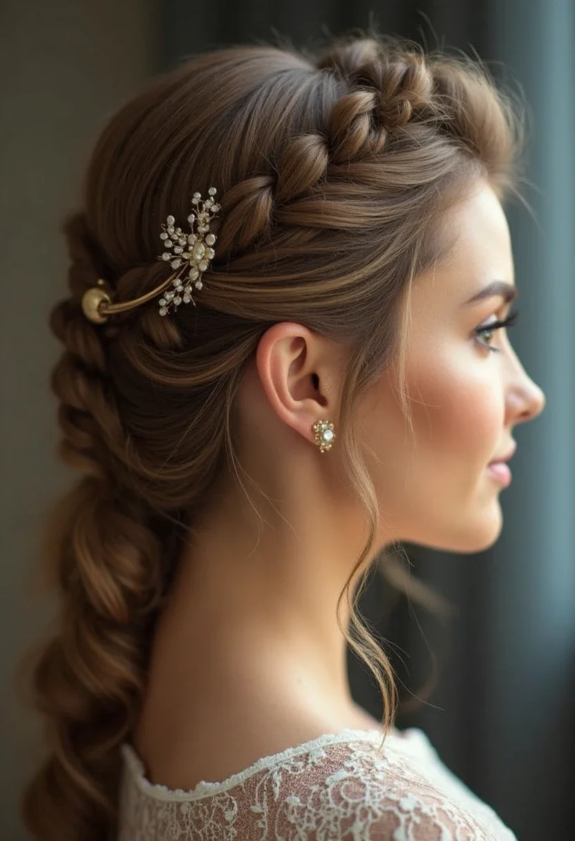 14. Half-Up Half-Down Twists