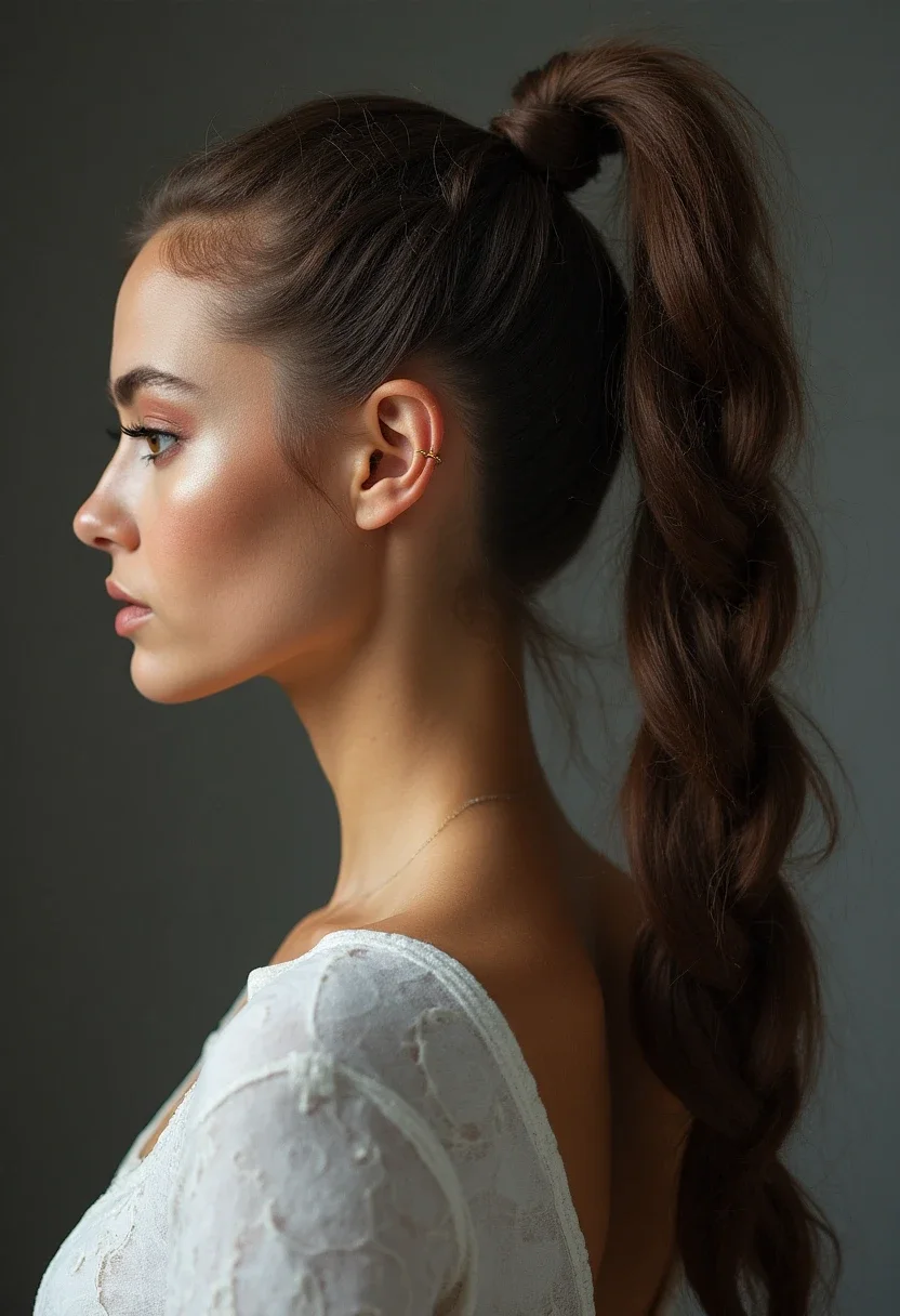 14. Braided Ponytail