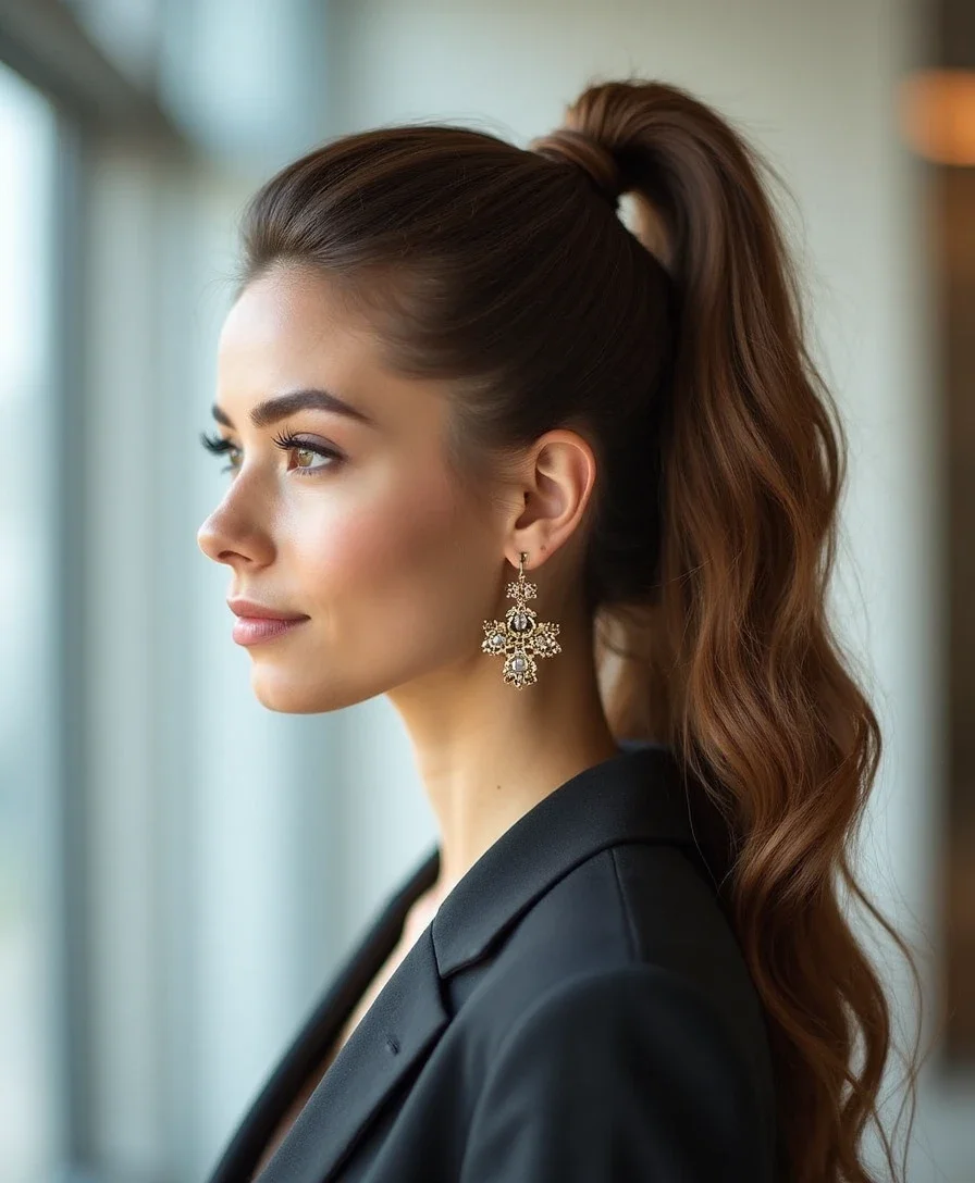 15. Knotted Ponytail