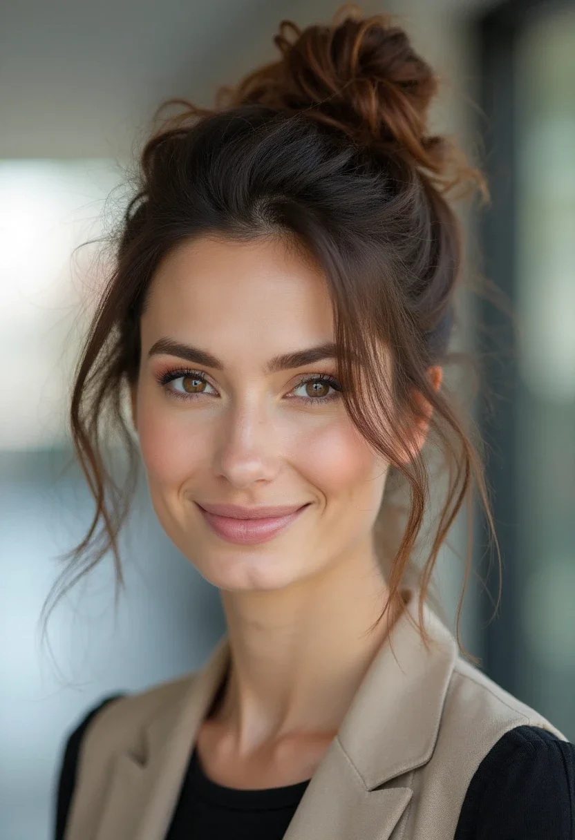 15. Messy Bun