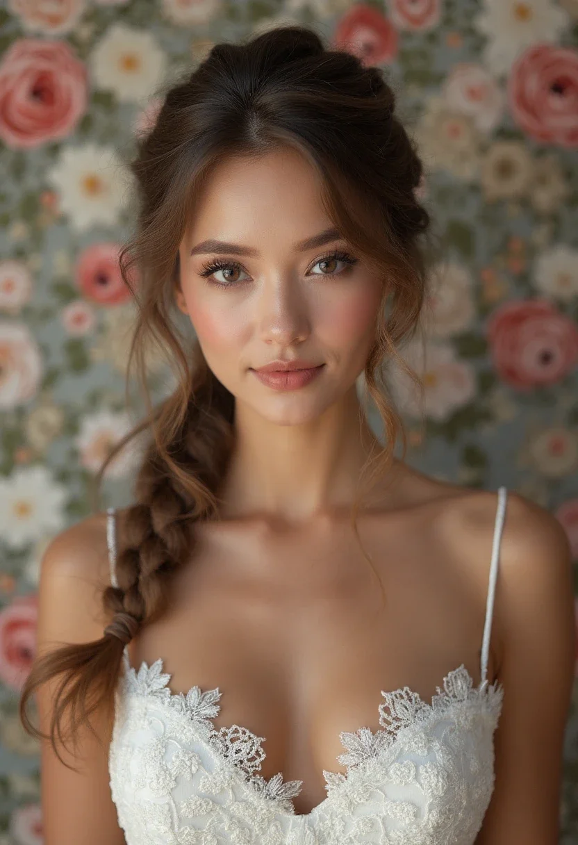 15. Lace Braid Ponytail