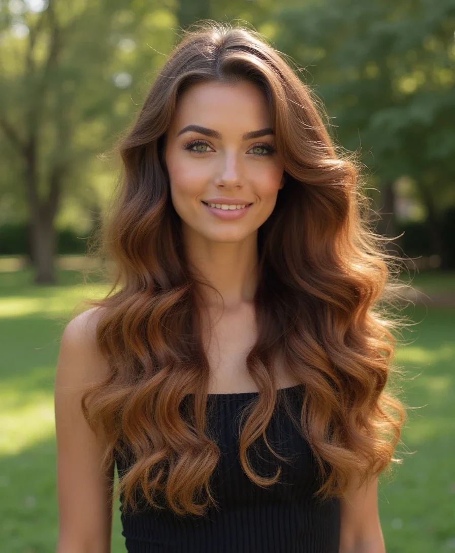 3. Voluminous Curls