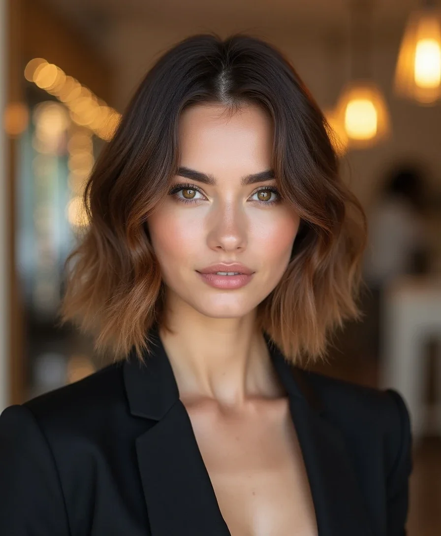3. Bob Cut for Square Faces