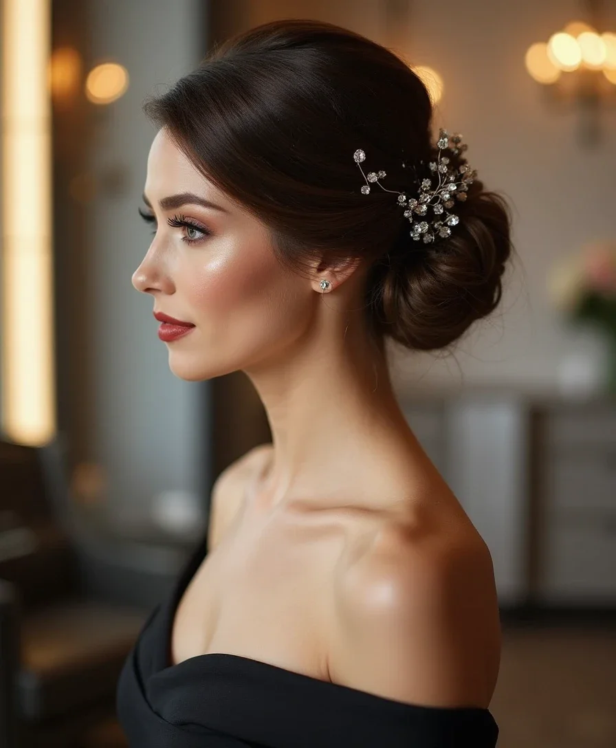 3. Sleek and Sophisticated Bun
