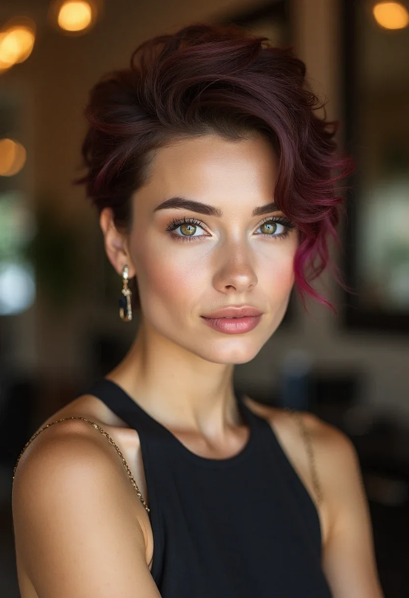 3. Pixie Cut with Volume