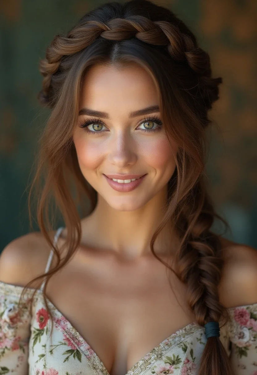 3. Braided Crown