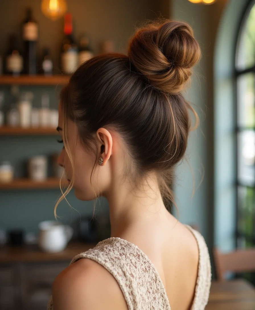 4. Voluminous Bun