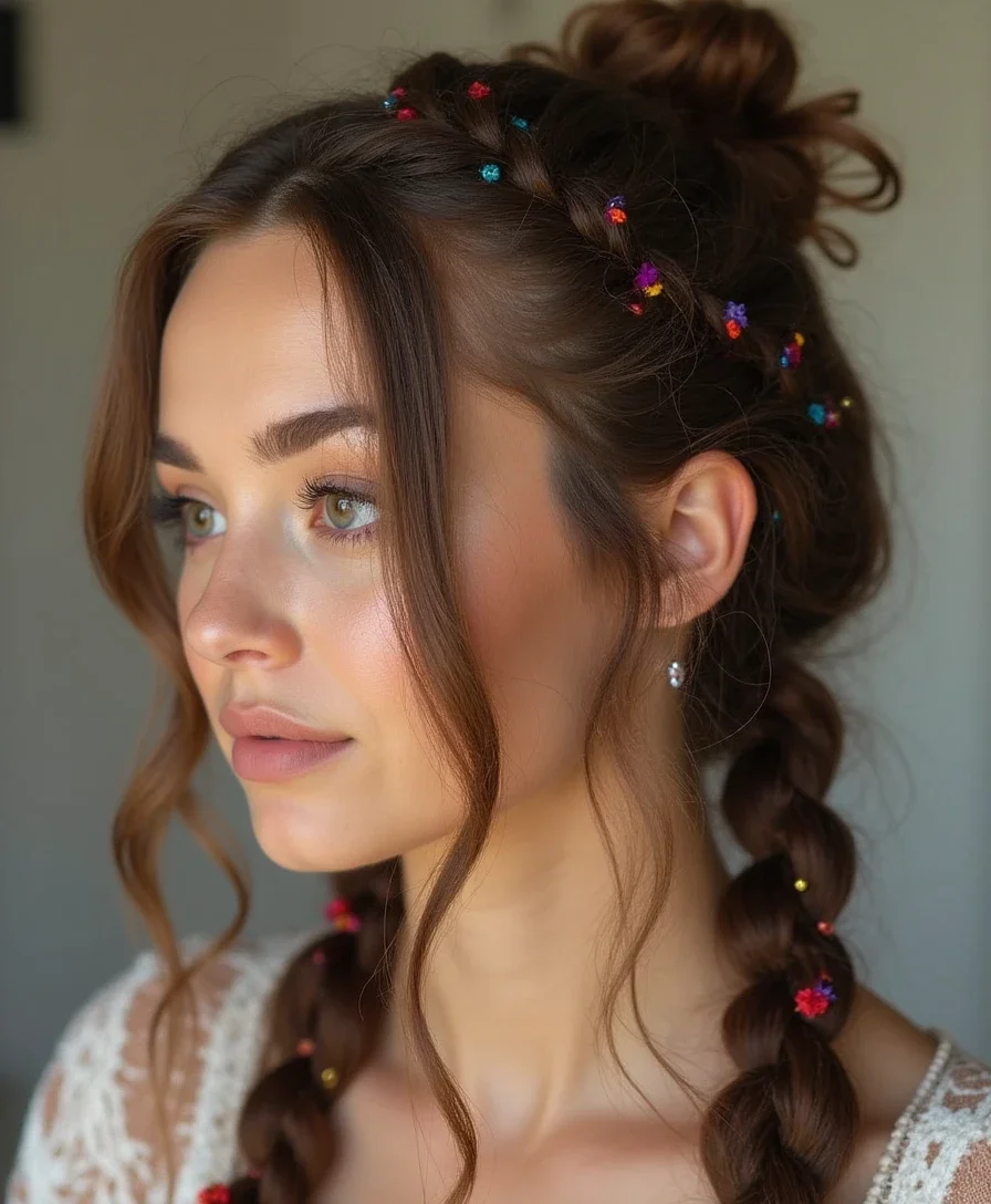 4. Boho Braids