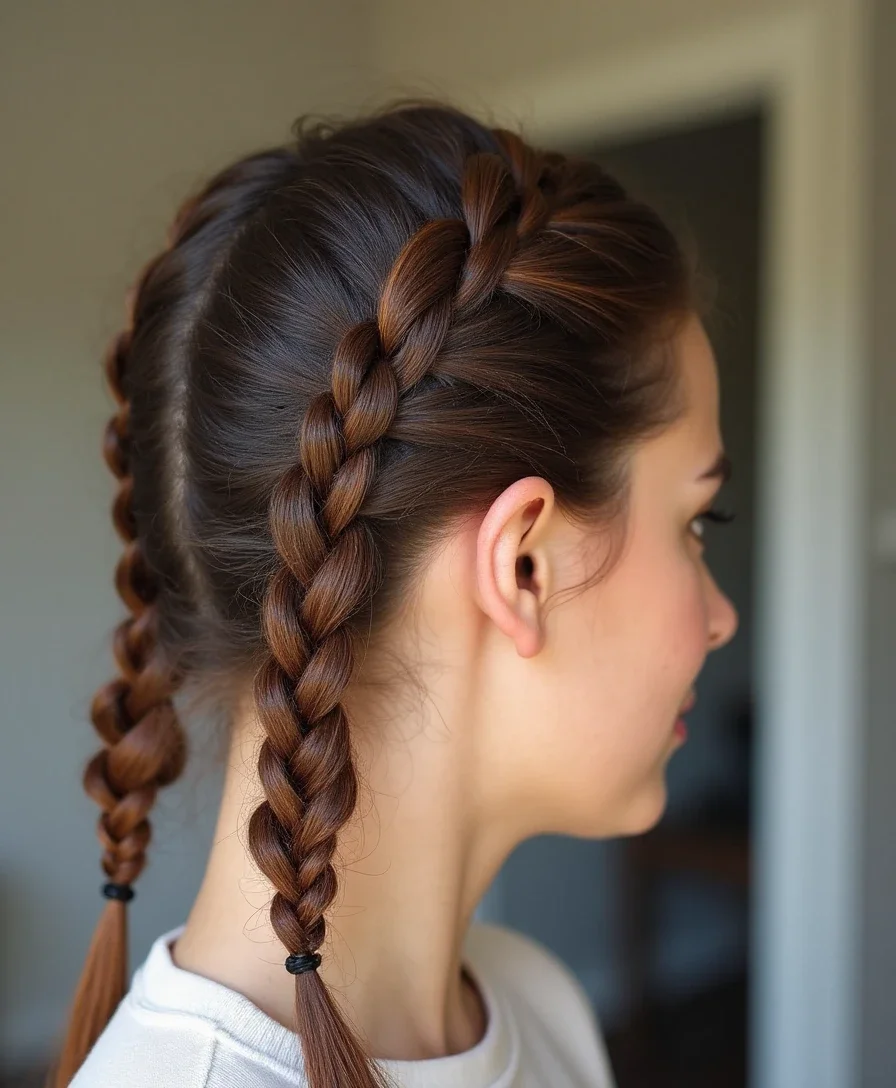 4. Dutch Braids