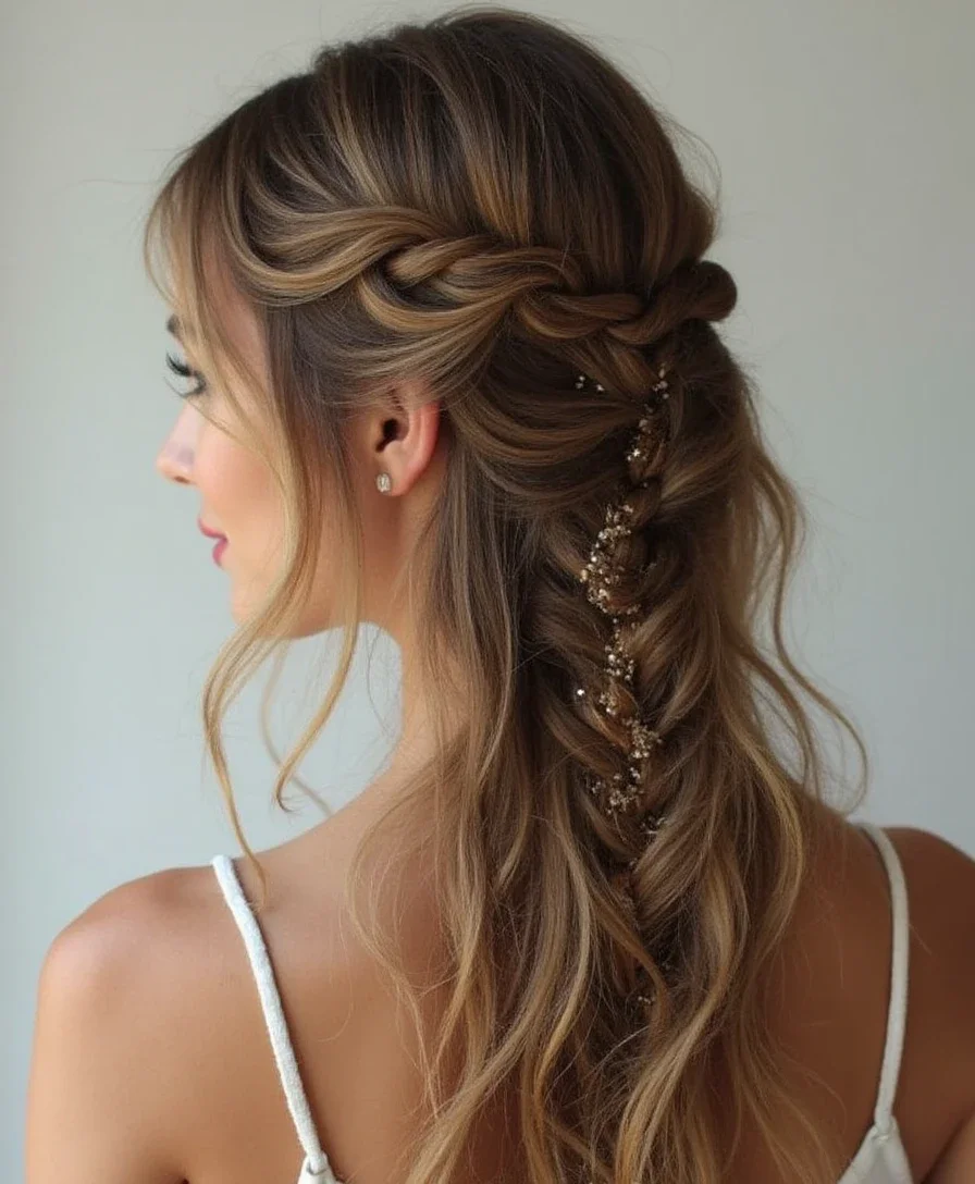 4. Enchanted Waterfall Braid