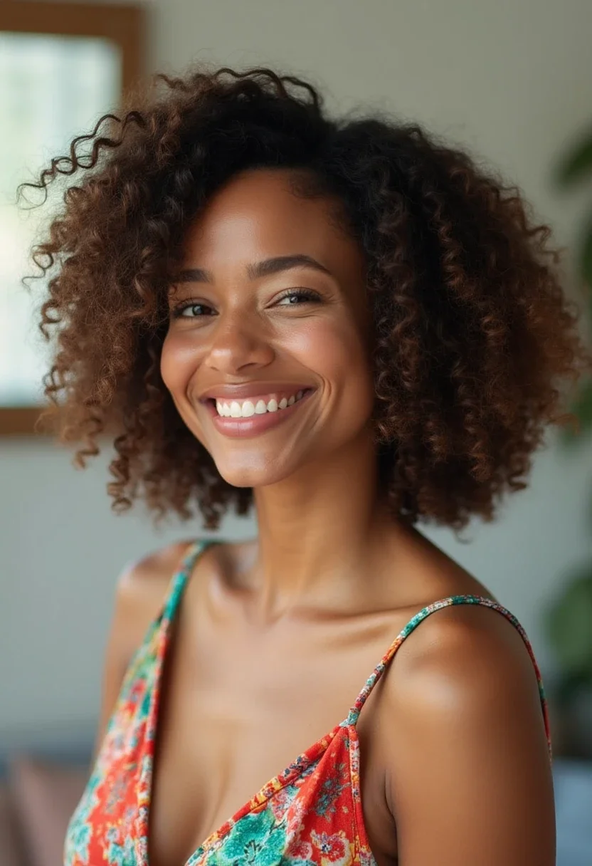 4. The Curly Bob