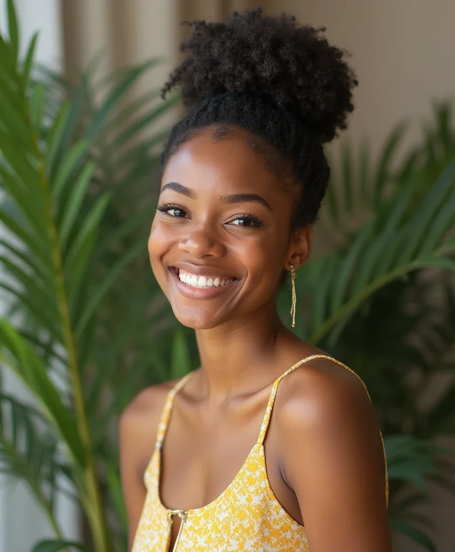 4. Playful Pineapple Updo