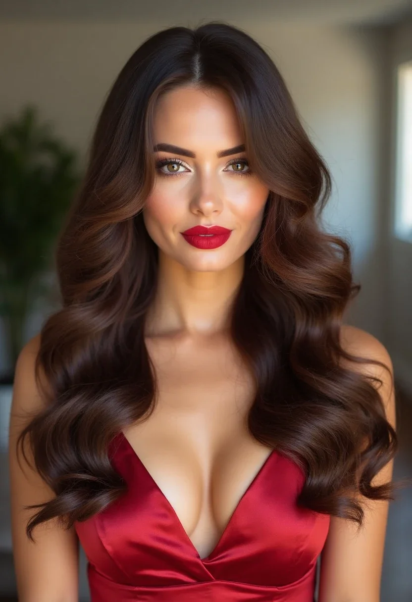 4. Glamorous Hollywood Waves