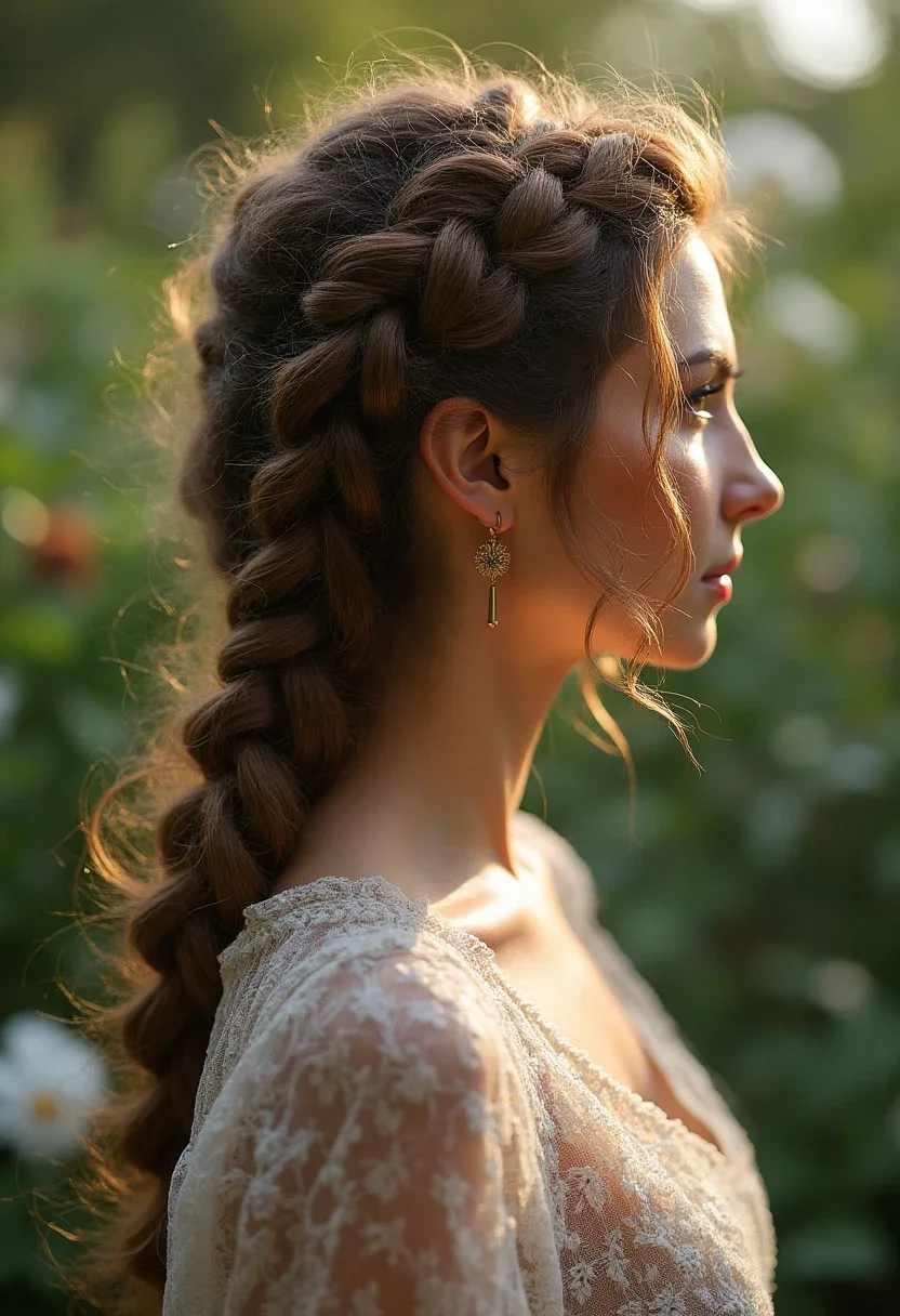 4. French Braid Ponytail