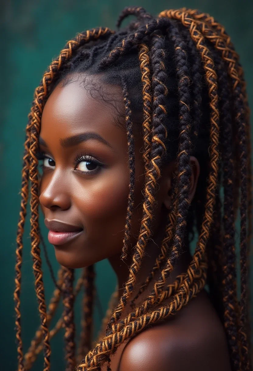 4. Zigzag Cornrows