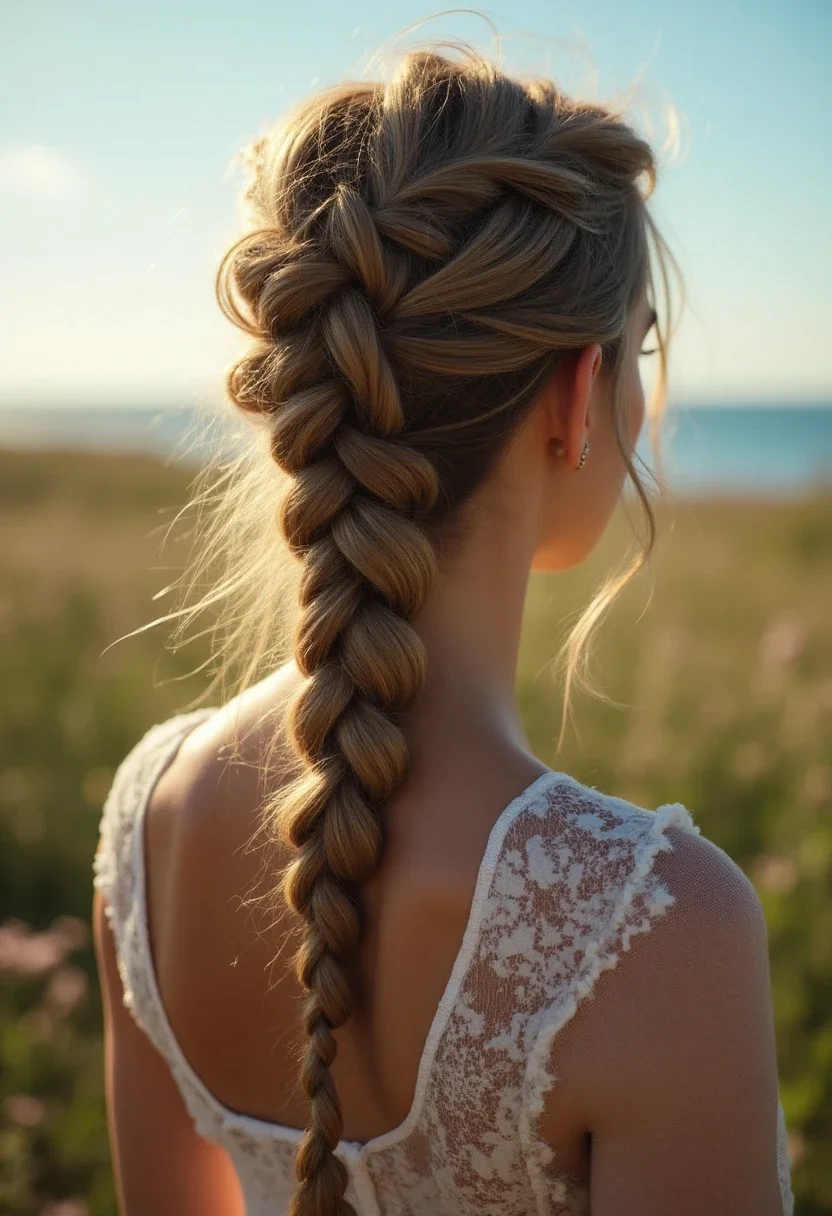 4. Waterfall Braid