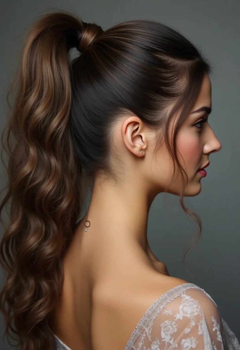 4. Classic Ponytail