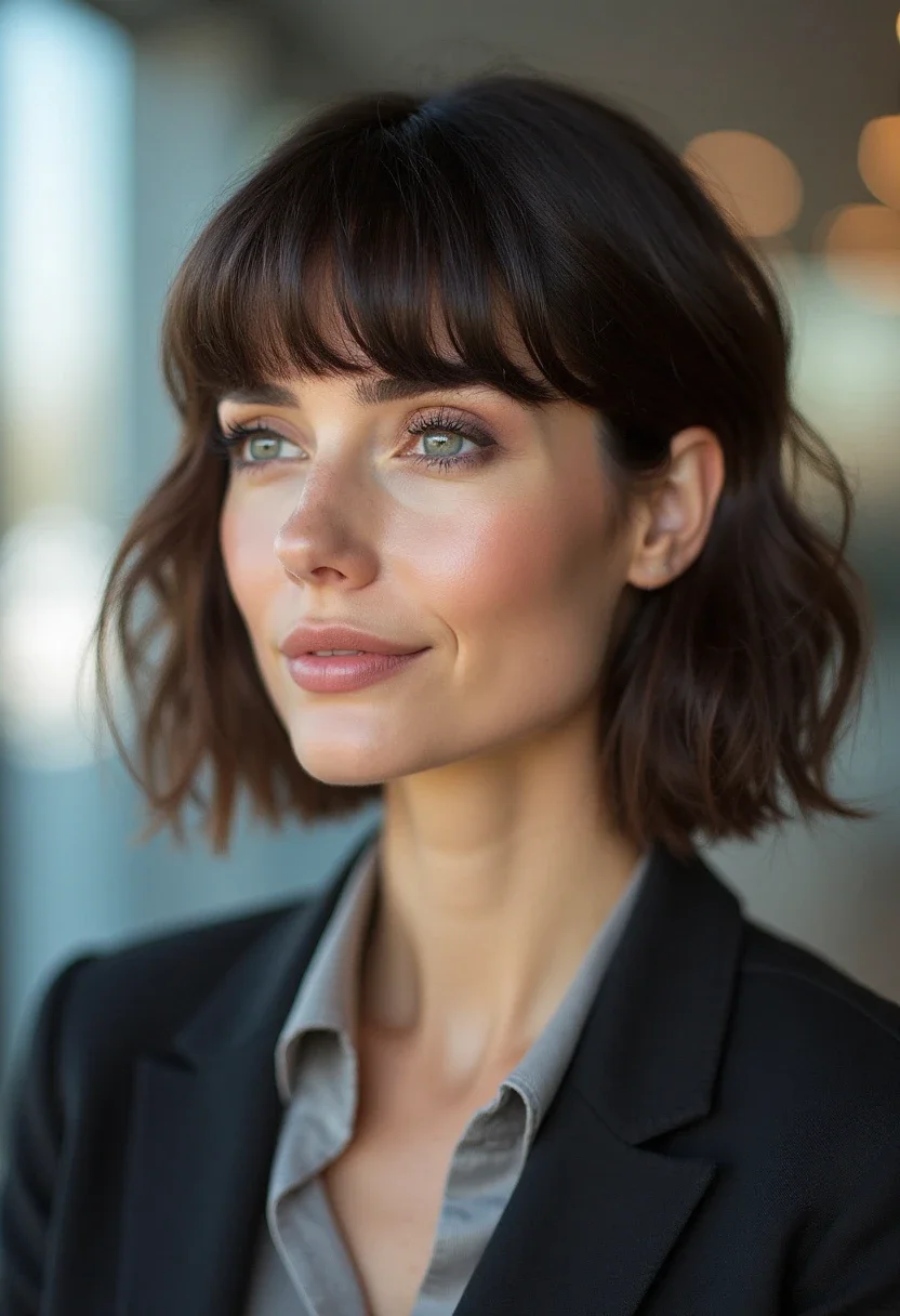 5. The Classic French Bob
