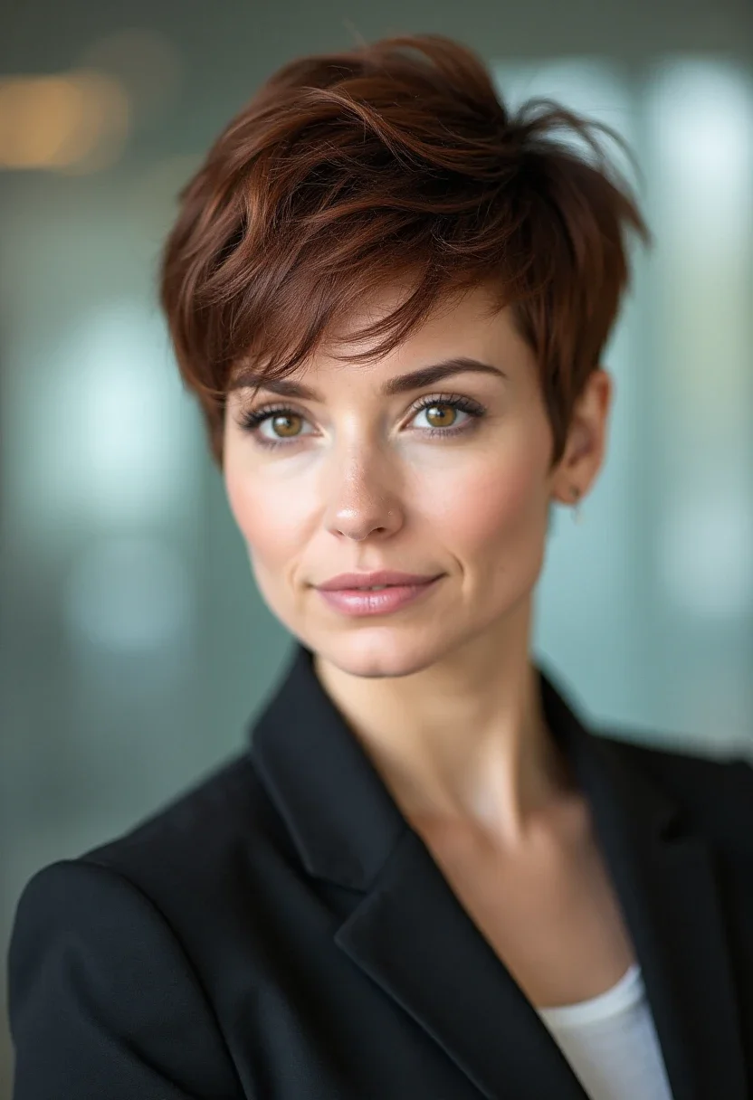5. Pixie Cut with Texture