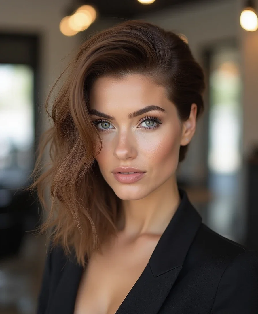 6. Asymmetrical Cut