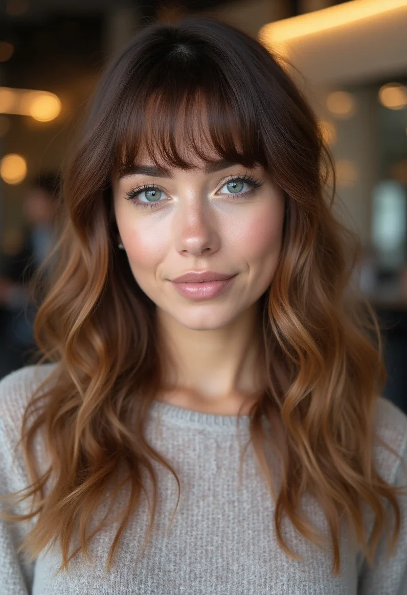 6. Curtain Bangs