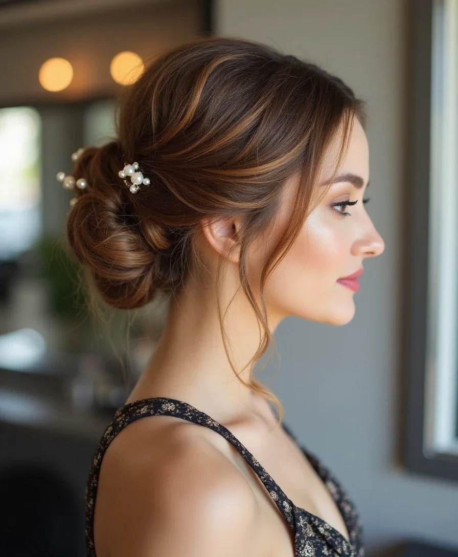 6. Twisted Updo