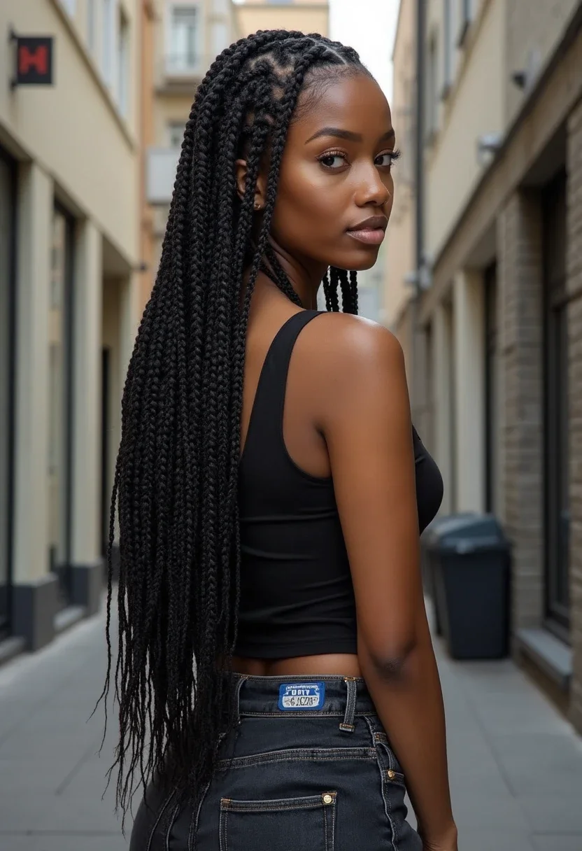 6. Box Braids