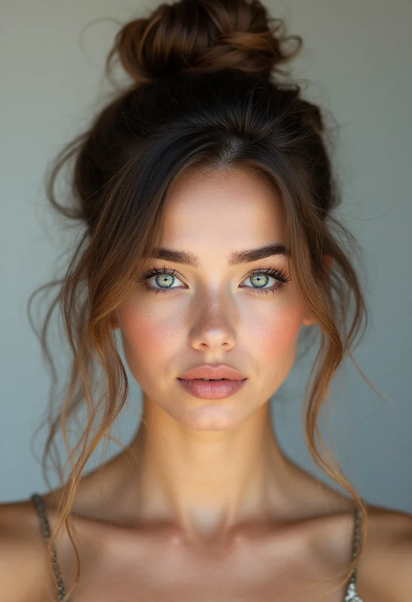 6. Messy Bun