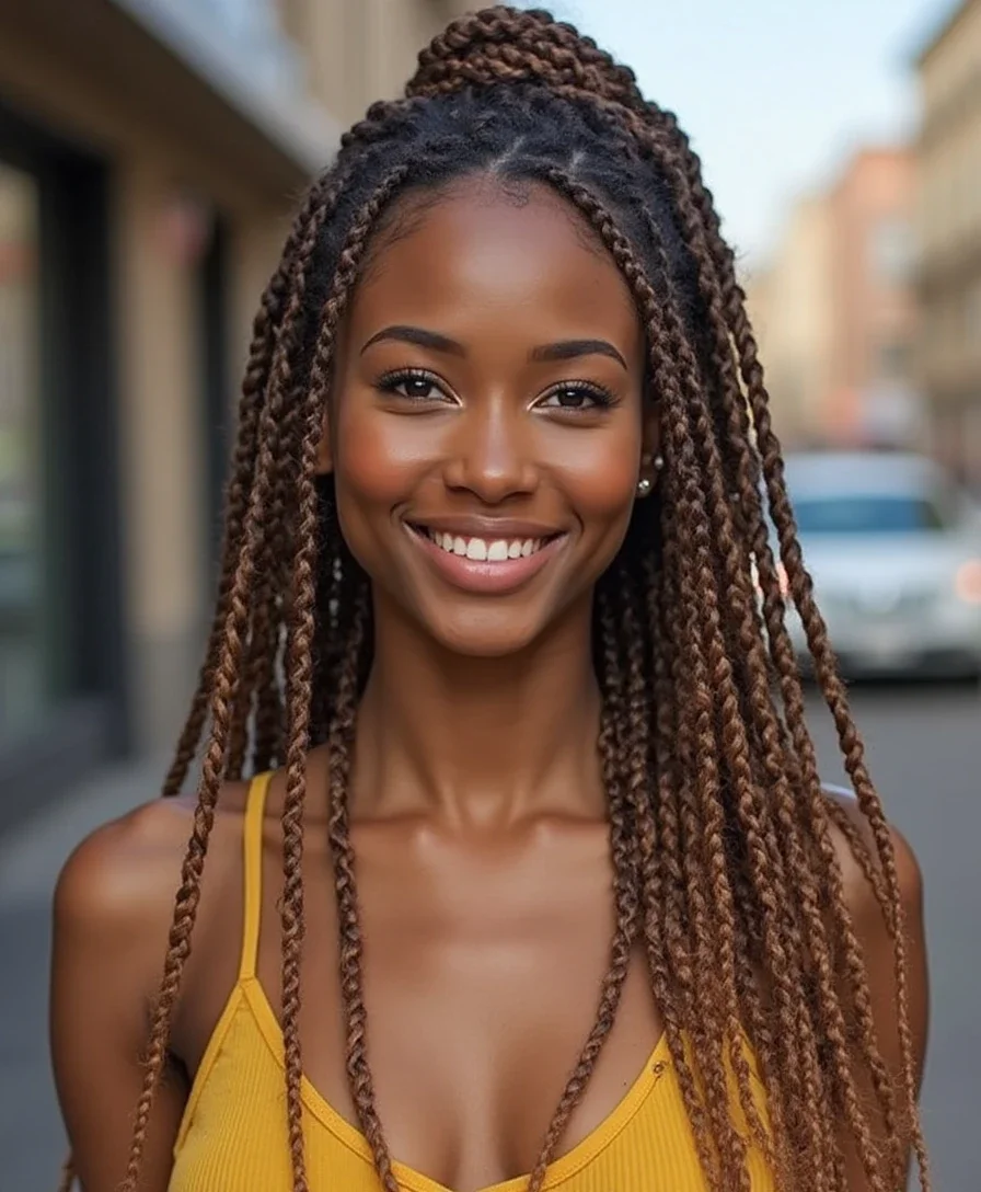 7. Twisted Rope Braids