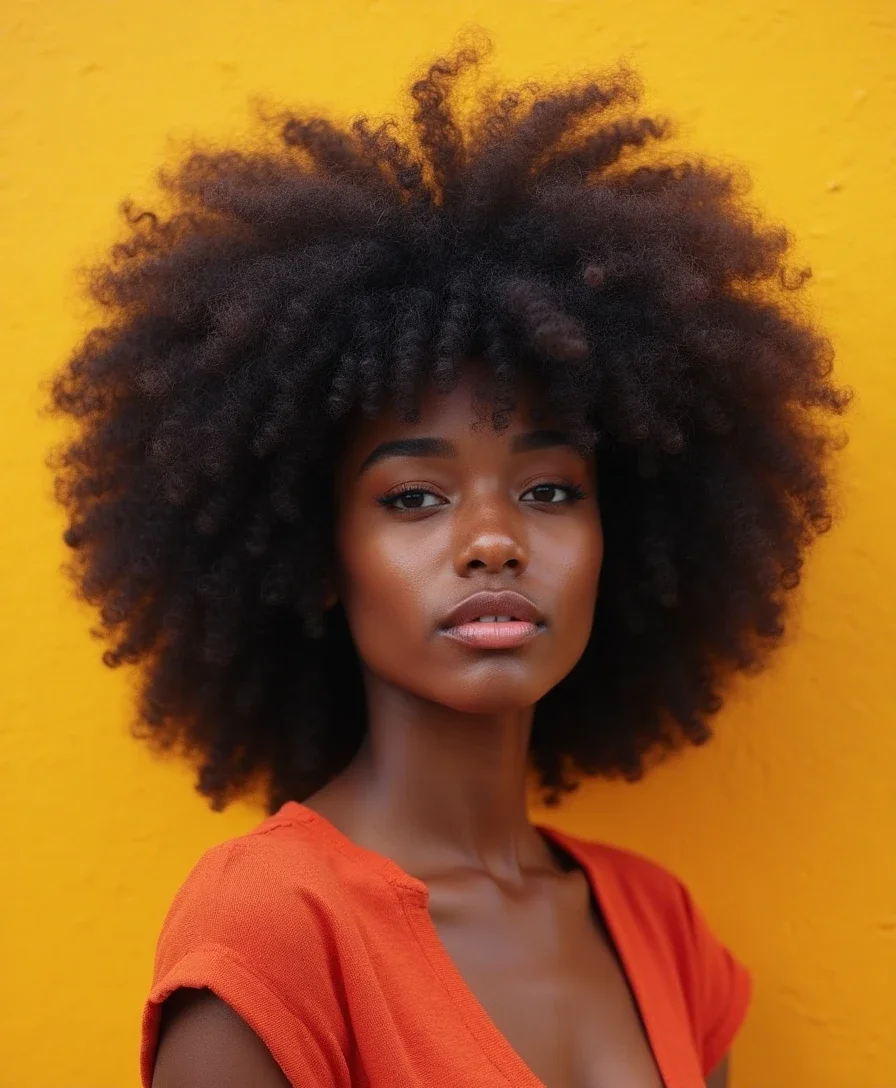 7. The Voluminous Afro