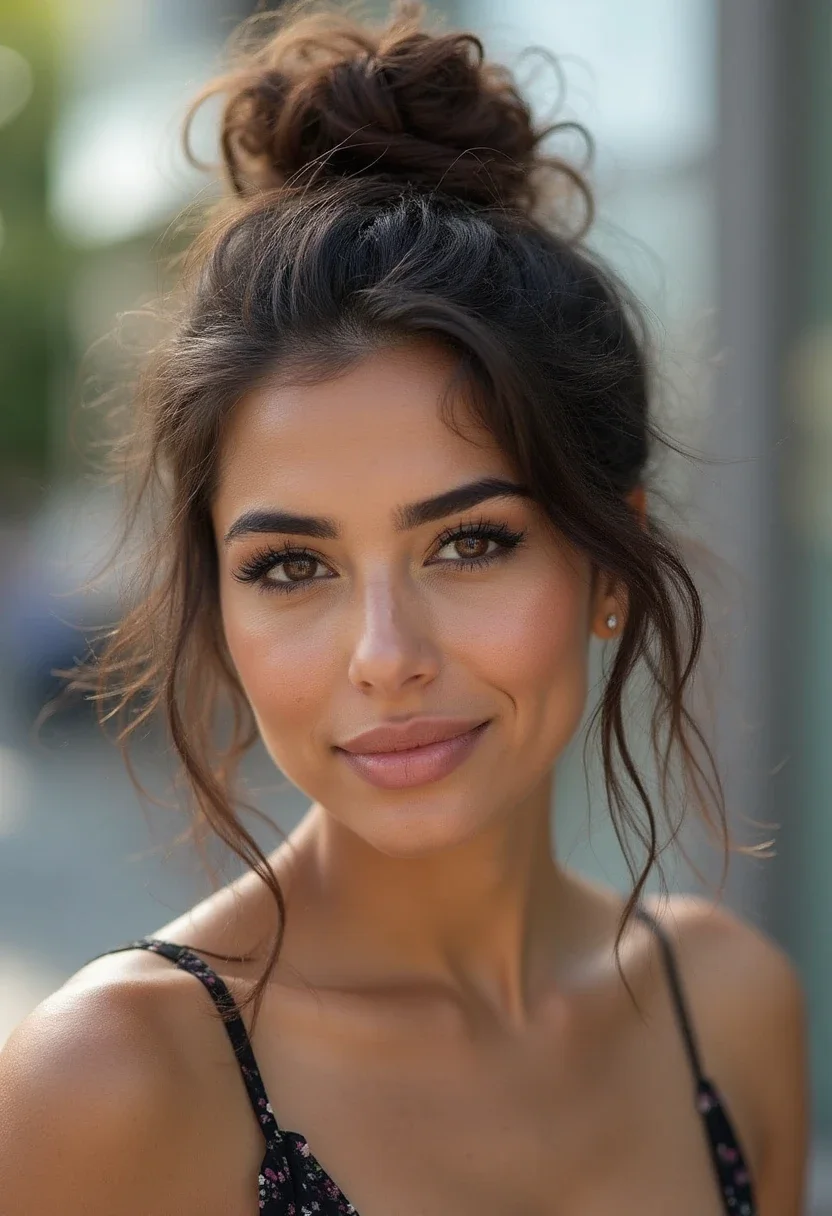 7. Messy Bun