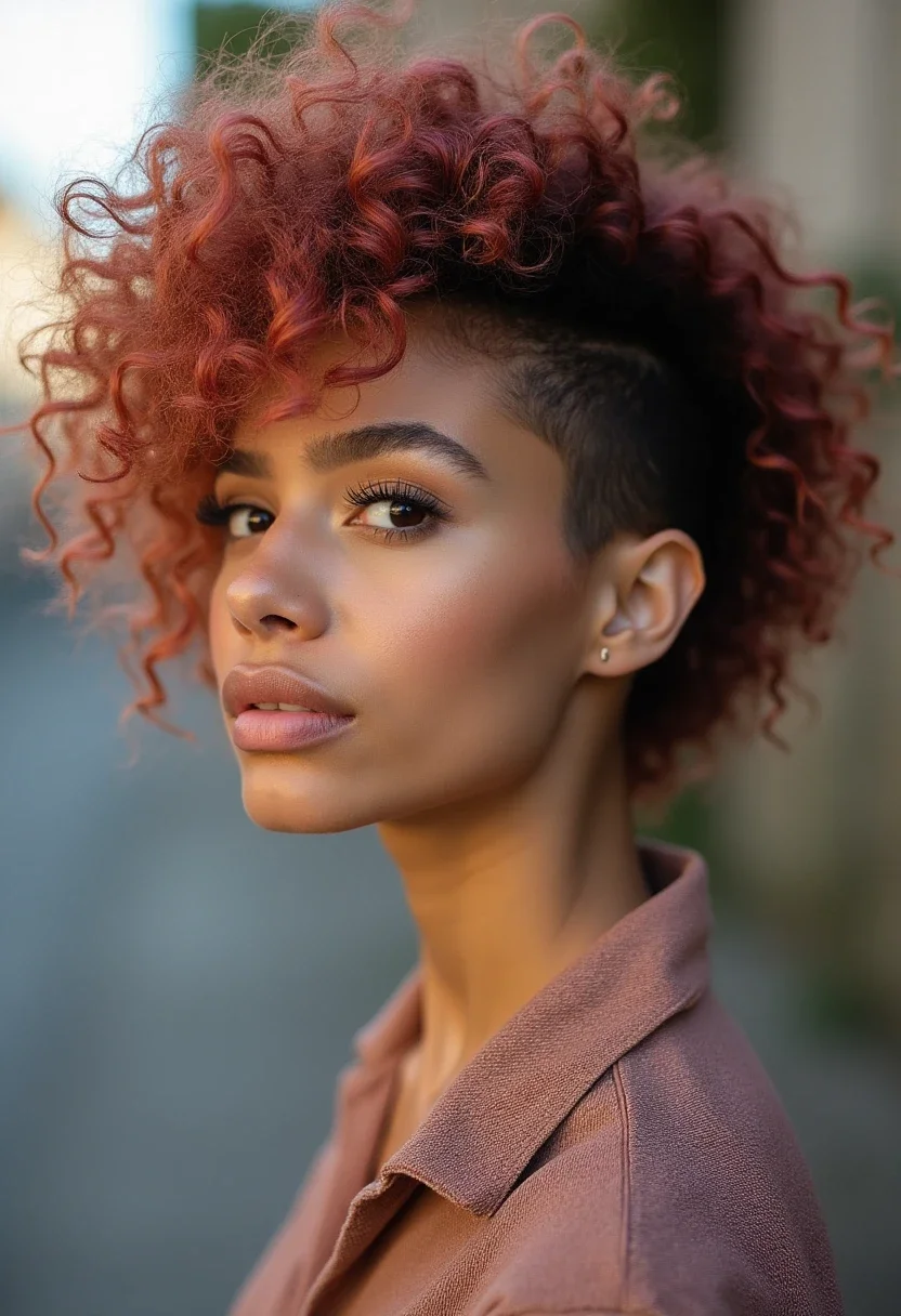 7. Curly Frohawk