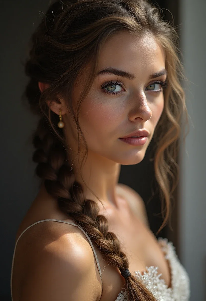 7. Side Braid Sophistication