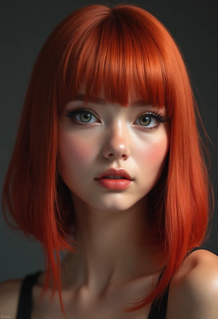 7. Bold Bangs