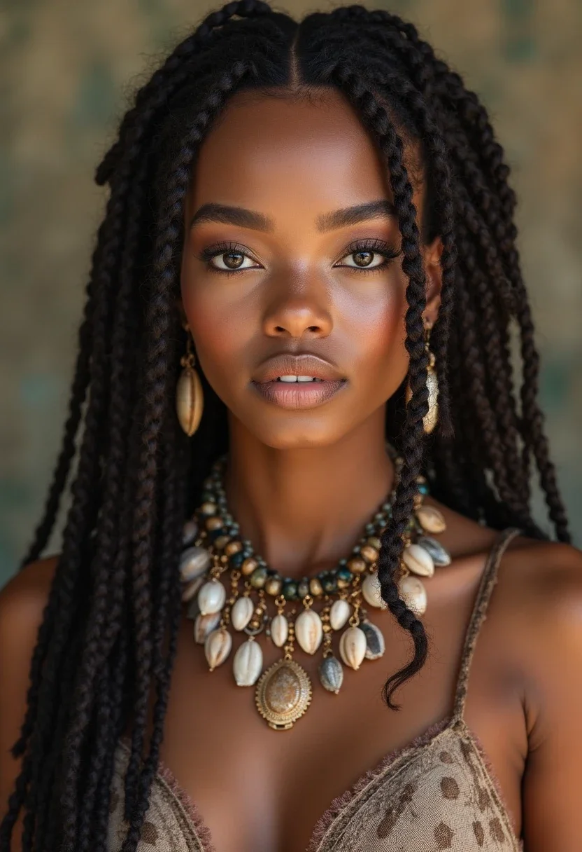 7. Bohemian Box Braids