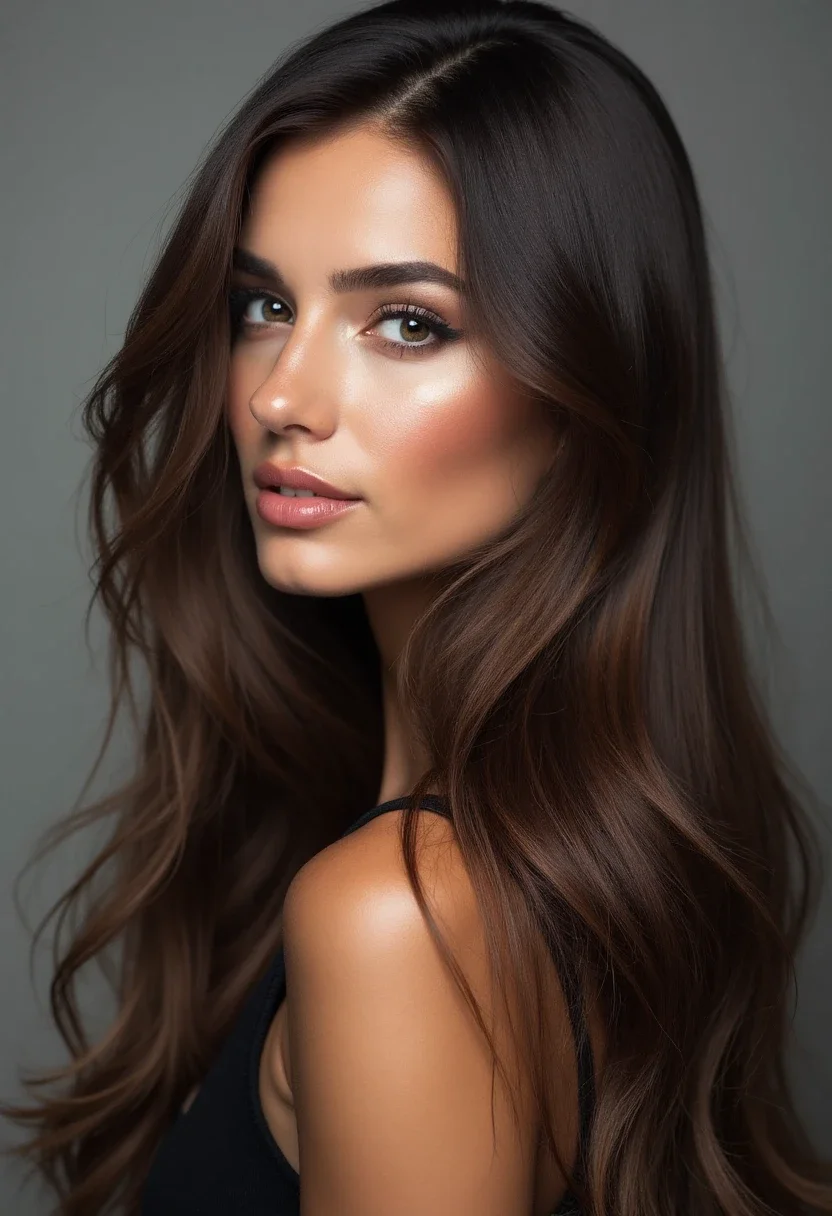 7. The Sleek Straight Look