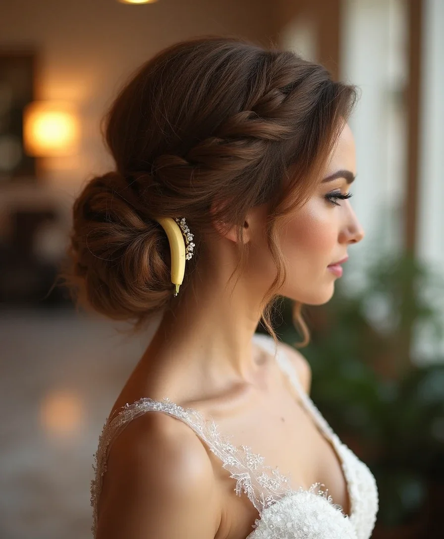8. Braided Updo