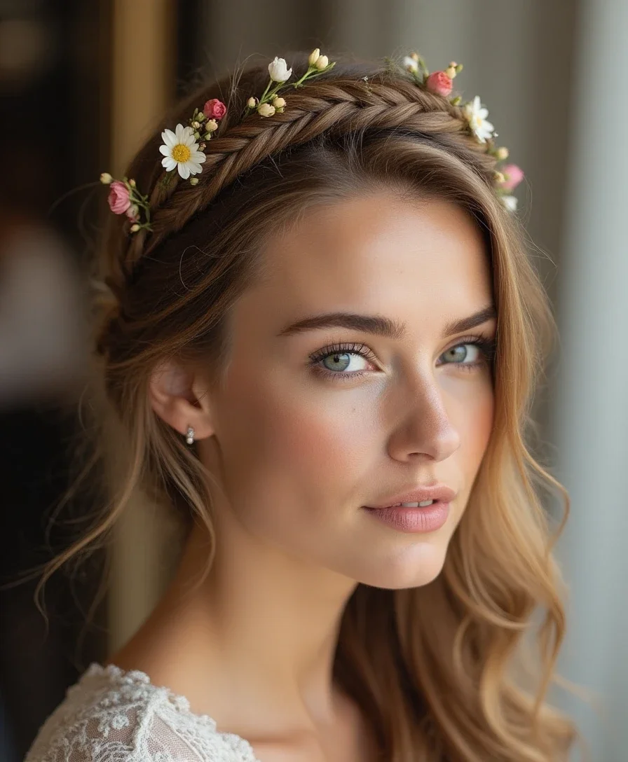 8. Braided Crown