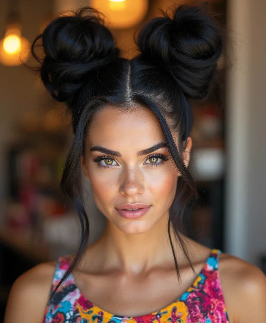 8. Double Bun Delight