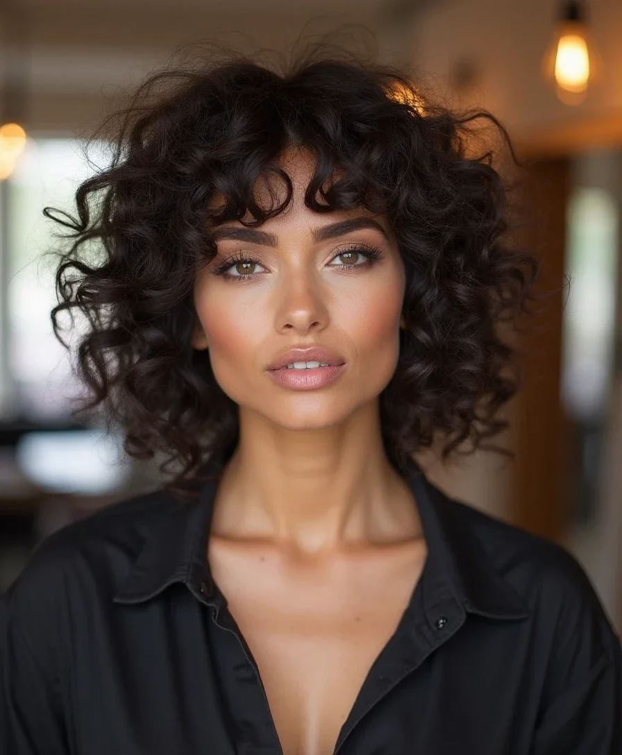 8. Curly Shag