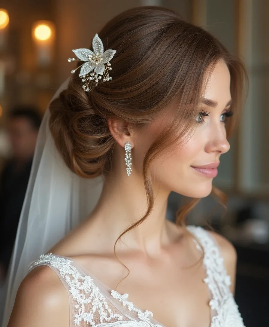8. Elegant Updo