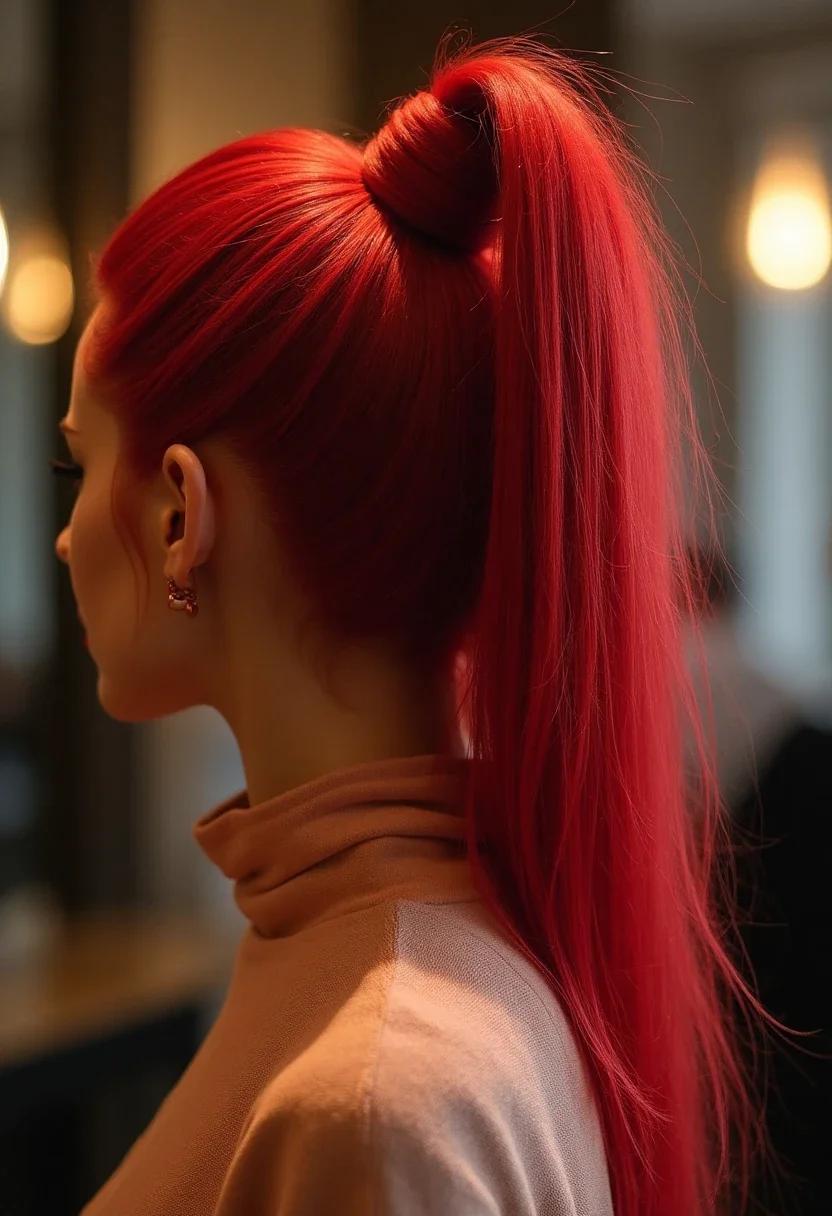 8. Wool Ponytails