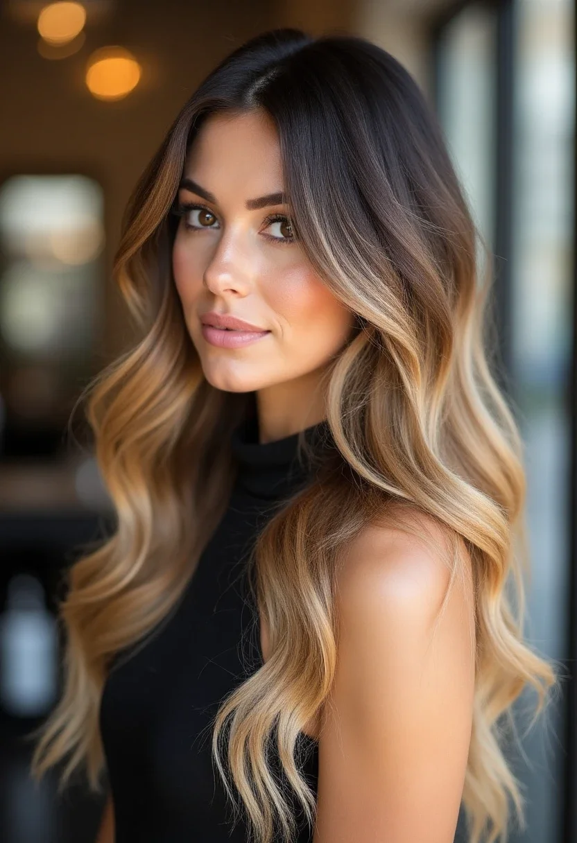 8. Ombre Sew-In
