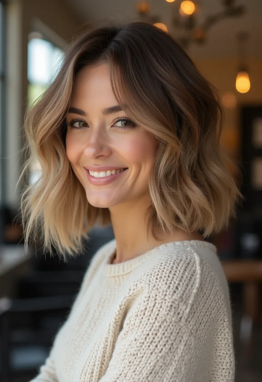 8. The Layered Bob