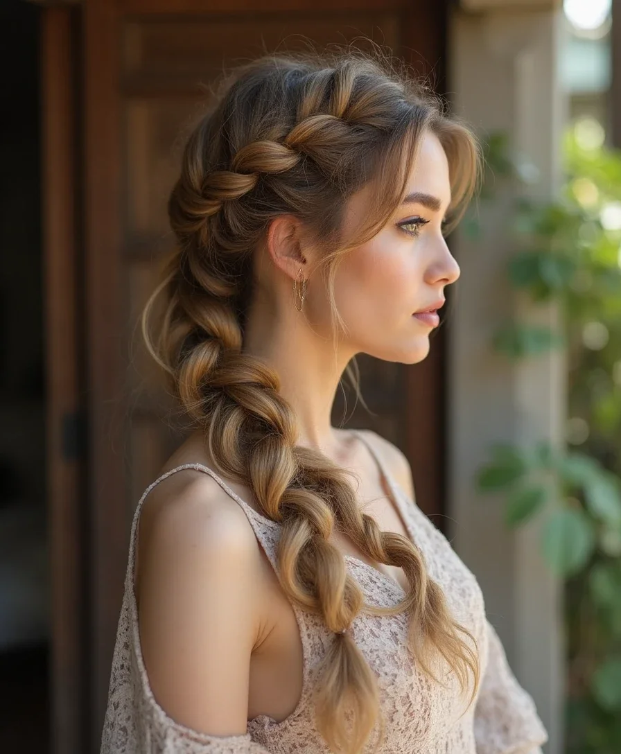 8. The Fishtail Braid